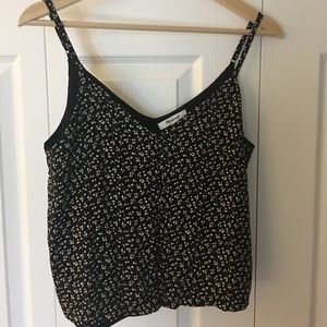 Madewell Floral Crop Camisole